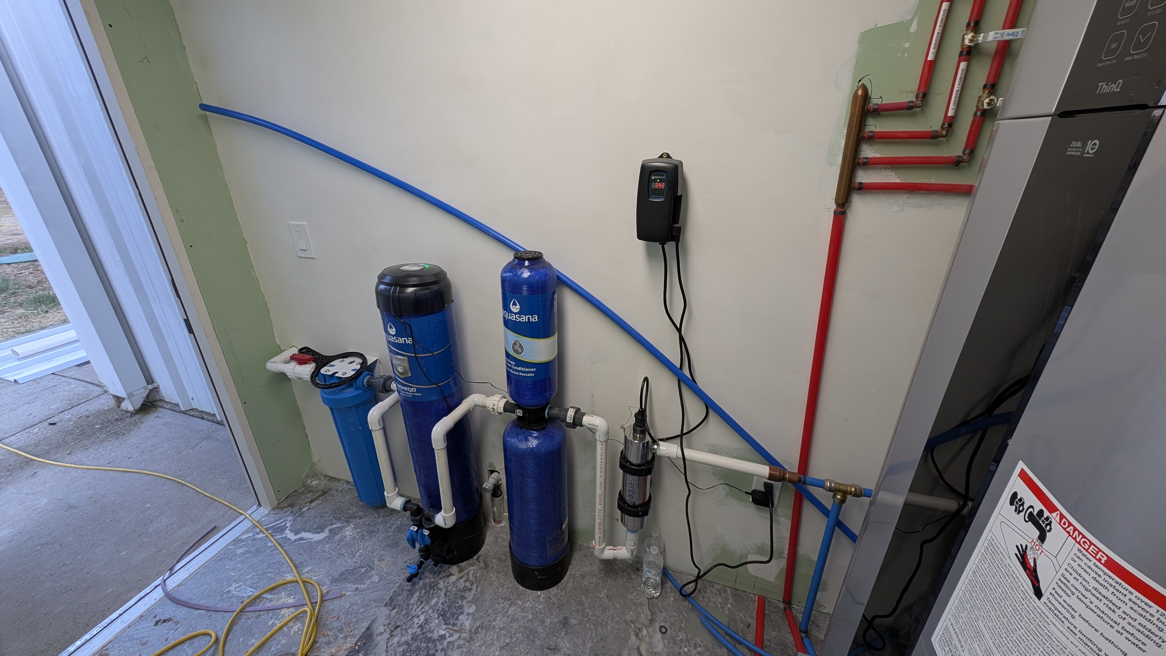 Advance multi-stage Aquasana whole house water filter
